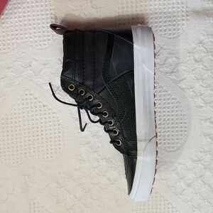 Vans SK8 Hi 46 MTE Pebble Leather High-Top Sneakers